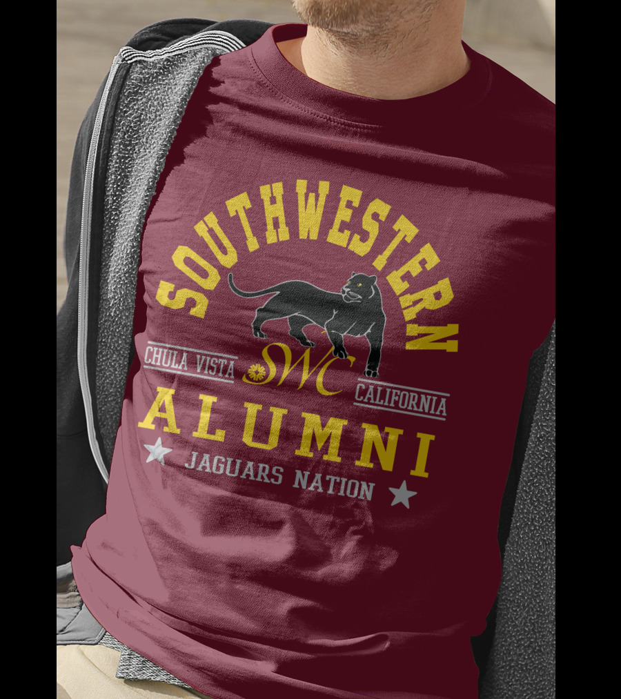 Southwestern Alumni Chula Vista California Jaguars Nation SWC T-Shirt