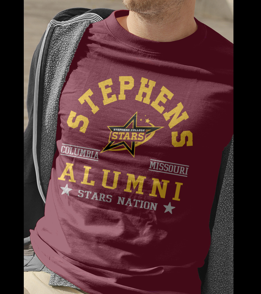 Stephens College Stars Alumni Columbia Missouri Stars Nation T-Shirt