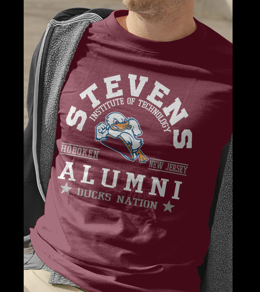 Stevens Institute Of Technology Alumni Hoboken New Jersey Ducks Nation T-Shirt