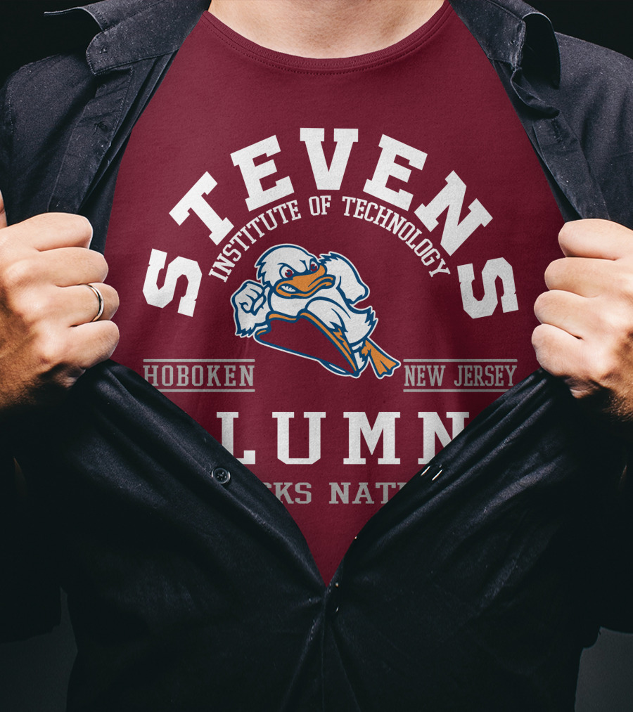 Stevens Institute Of Technology Alumni Hoboken New Jersey Ducks Nation T-Shirt
