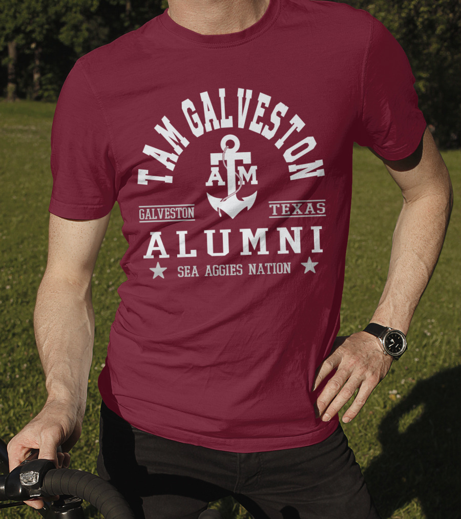 TAM Galveston Texas Alumni Sea Aggies Nation T-Shirt