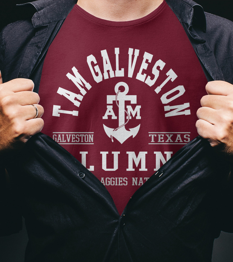 TAM Galveston Texas Alumni Sea Aggies Nation T-Shirt