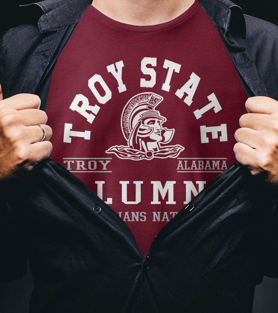 Troy State Alumni Trojans Nation Alabama T-Shirt