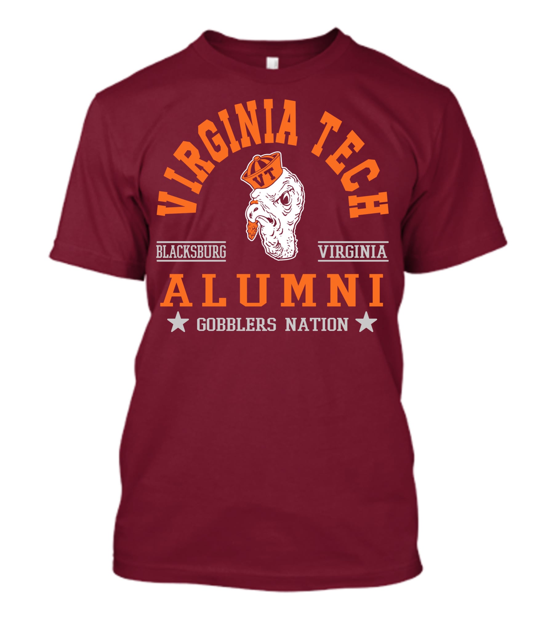 Virginia Tech Alumni Gobblers Nation Blacksburg Virginia T-Shirt