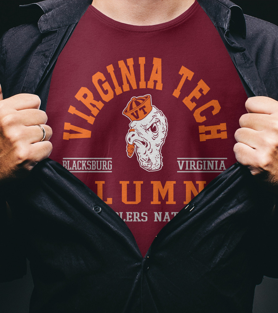 Virginia Tech Alumni Gobblers Nation Blacksburg Virginia T-Shirt