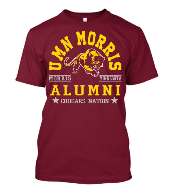 UMN Morris Alumni Cougars Nation Minnesota T-Shirt