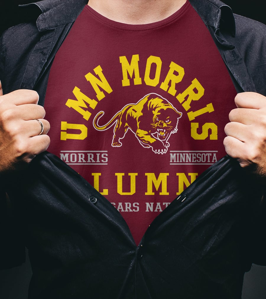 UMN Morris Alumni Cougars Nation Minnesota T-Shirt