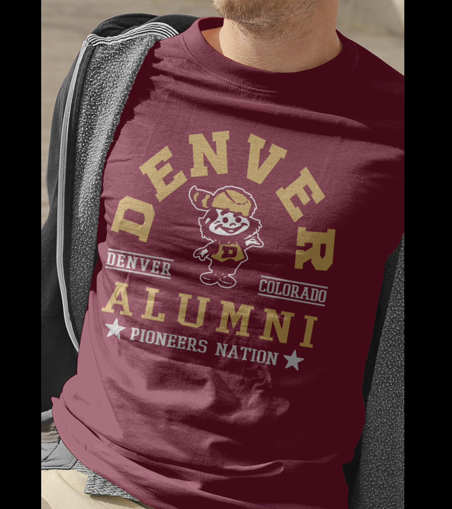 Denver Colorado Alumni Pioneers Nation T-Shirt