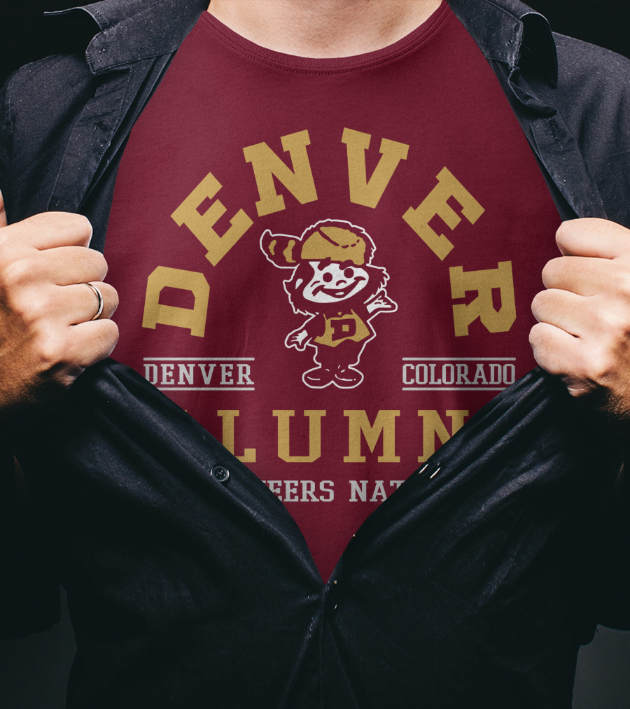 Denver Colorado Alumni Pioneers Nation T-Shirt