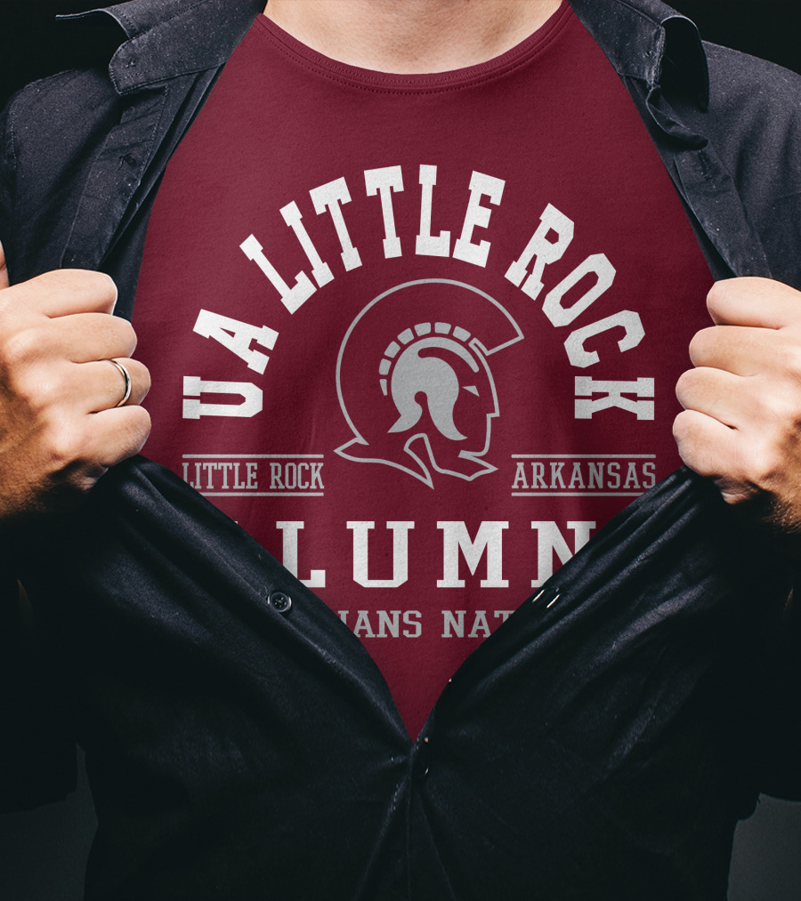 UA Little Rock Alumni Arkansas Trojans Nation T-Shirt
