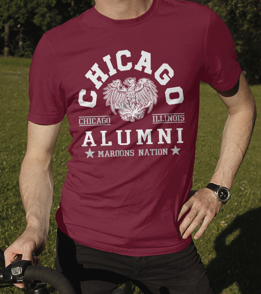 Chicago Illinois Alumni Maroons Nation T-Shirt