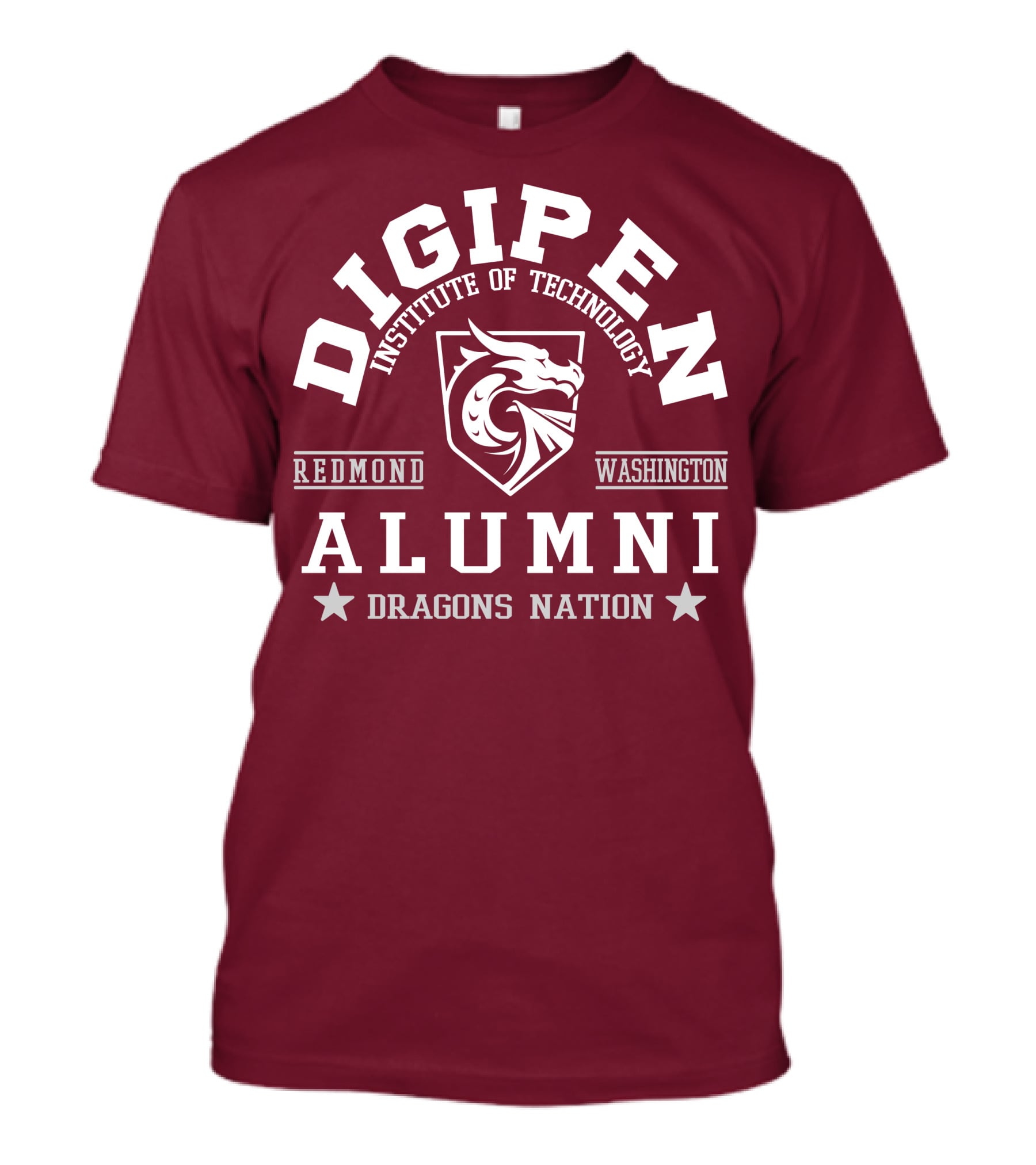DigiPen Institute Of Technology Alumni Redmond Washington Dragons Nation T-Shirt