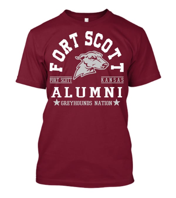 Fort Scott Kansas Alumni Greyhounds Nation T-Shirt