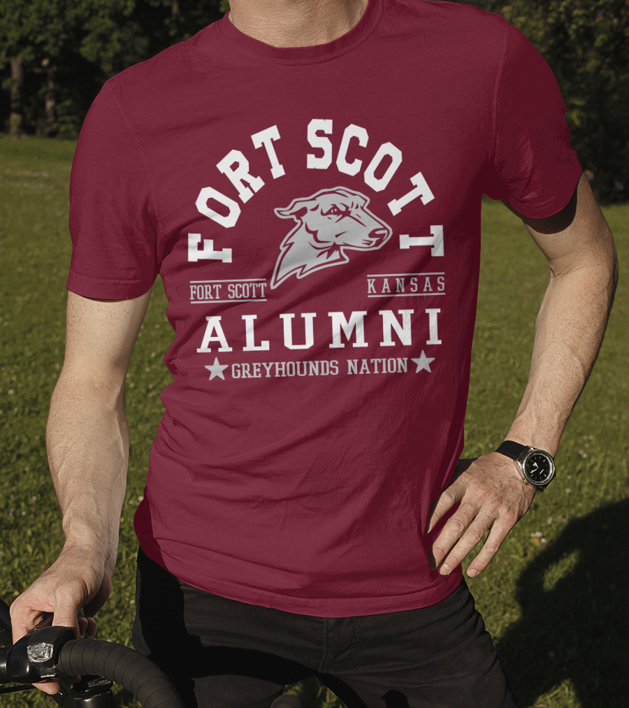 Fort Scott Kansas Alumni Greyhounds Nation T-Shirt