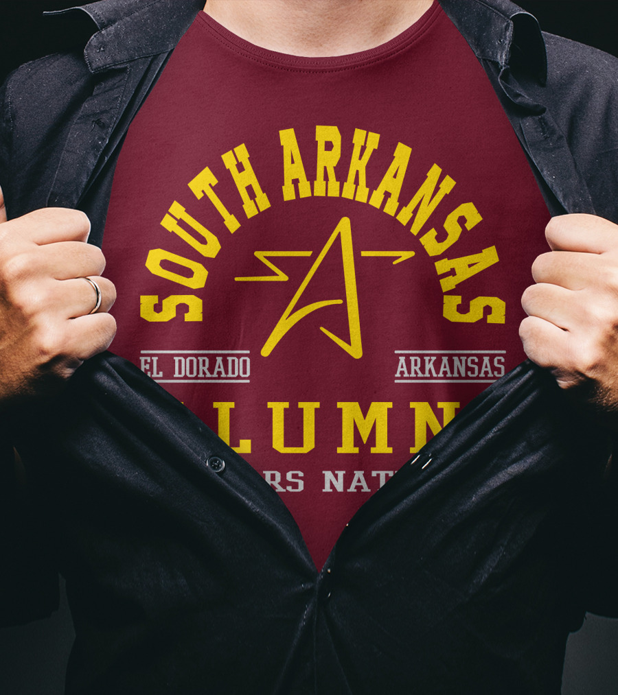 South Arkansas El Dorado Alumni Stars Nation Arkansas T-Shirt
