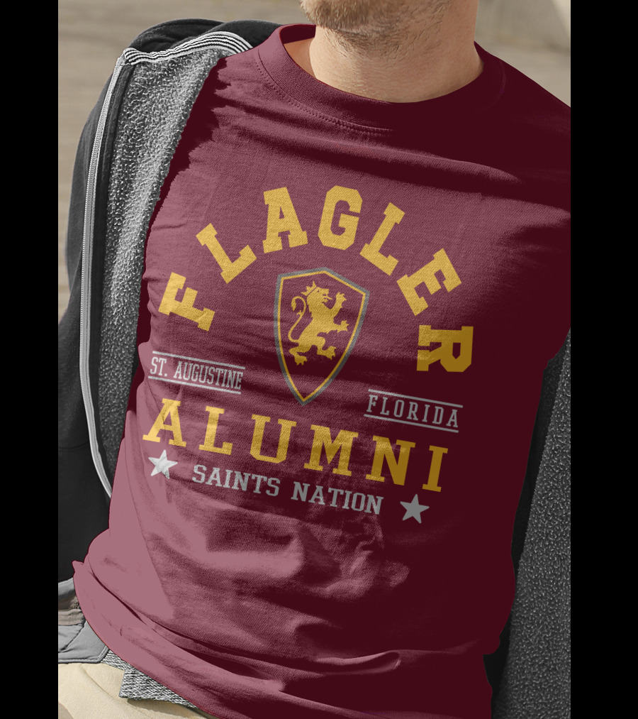 Flagler Alumni St. Augustine Florida Saints Nation T-Shirt
