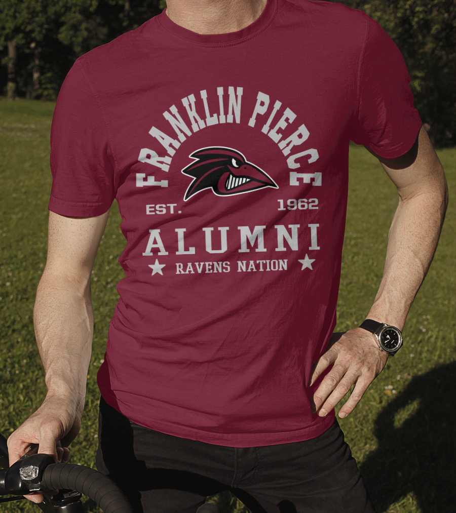 Franklin Pierce Alumni Ravens Nation Est. 1962 T-Shirt