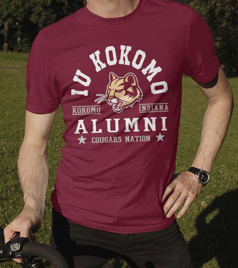 IU Kokomo Alumni Cougars Nation Kokomo Indiana T-Shirt