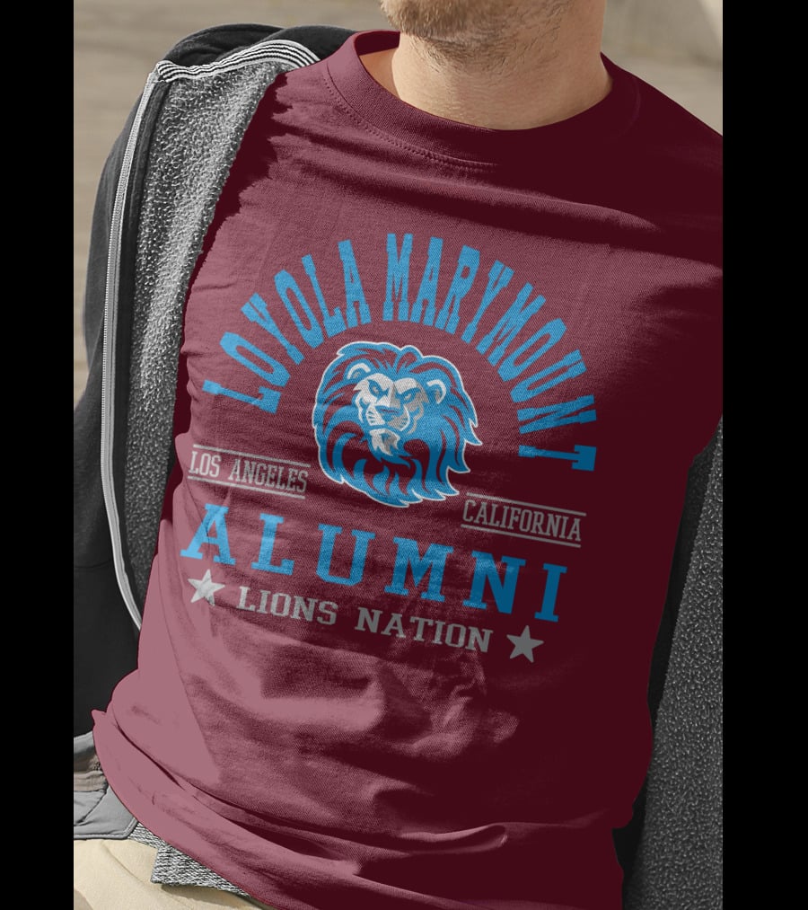 Loyola Marymount University Alumni Lions Nation Los Angeles California T-Shirt