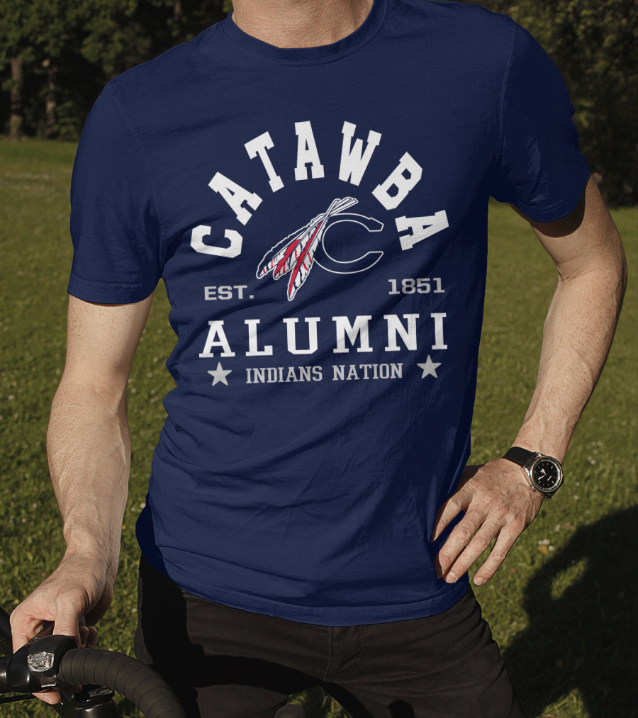 Catawba Alumni Indians Nation Est. 1851 T-Shirt
