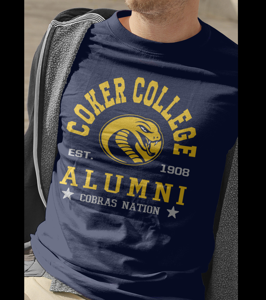 Coker College Alumni Cobras Nation Est. 1908 T-Shirt
