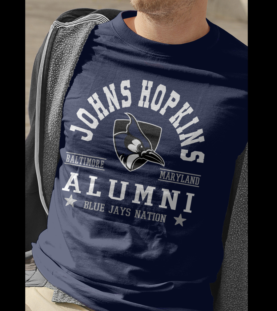 Johns Hopkins Alumni Blue Jays Nation Baltimore Maryland T-Shirt