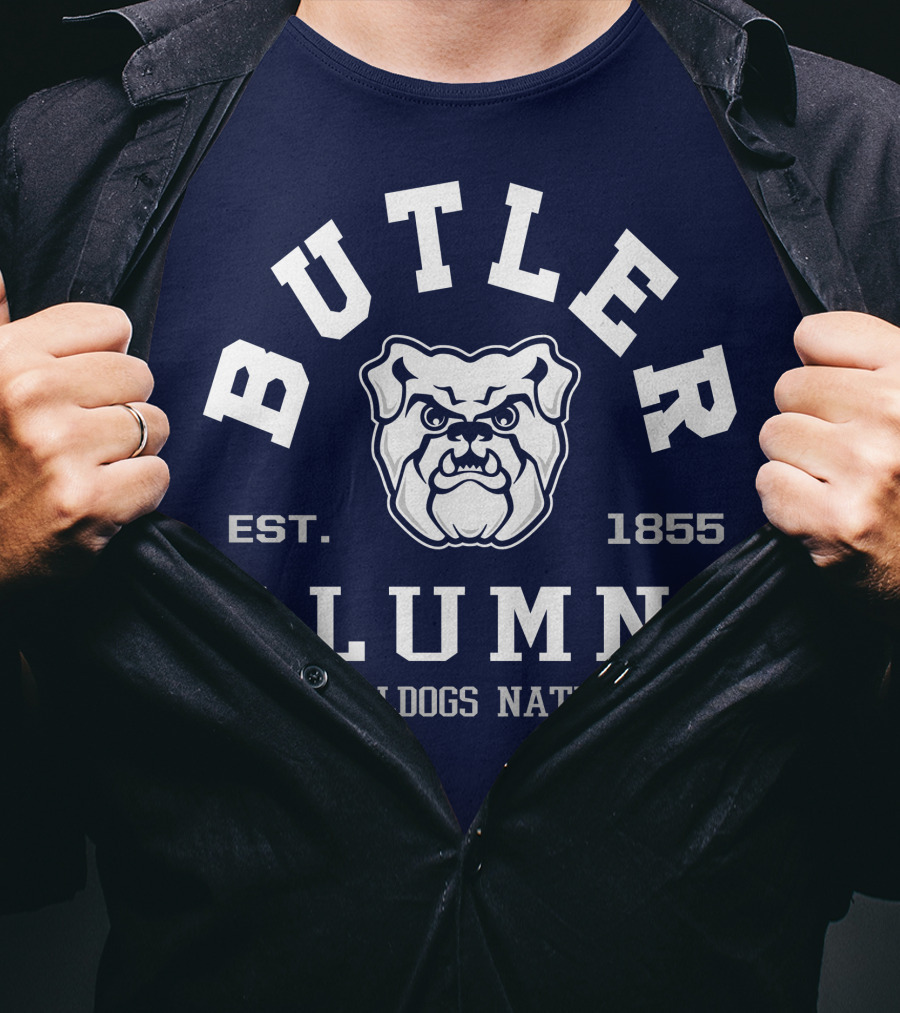 Butler Alumni Bulldogs Nation Est. 1855 T-Shirt
