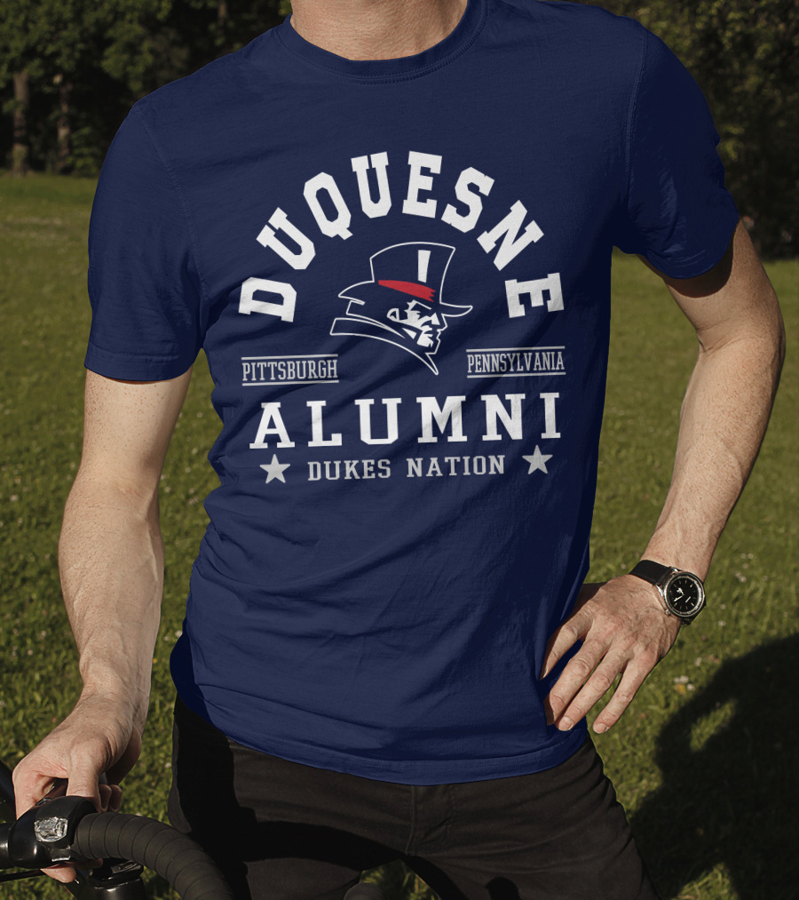 Duquesne Alumni Pittsburgh Pennsylvania Dukes Nation T-Shirt