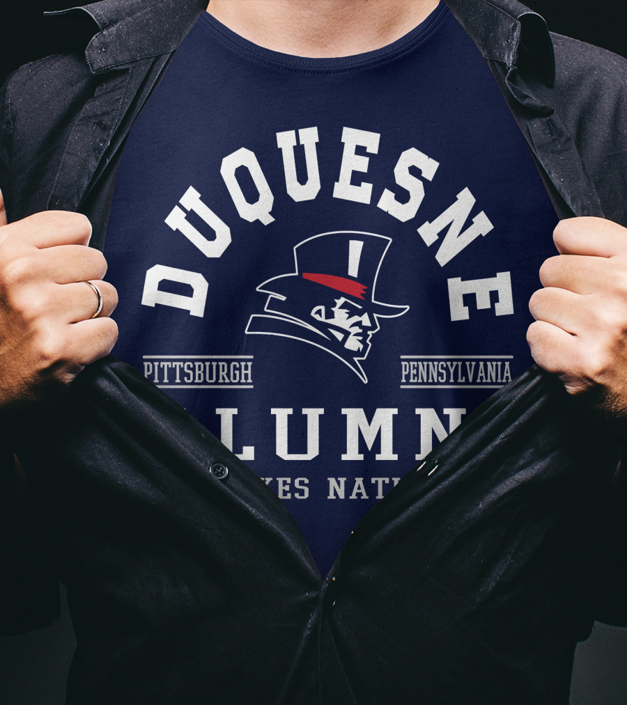 Duquesne Alumni Pittsburgh Pennsylvania Dukes Nation T-Shirt