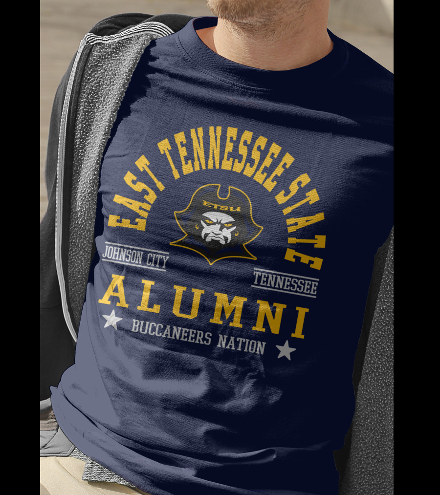 East Tennessee State Alumni Buccaneers Nation Johnson City Tennessee T-Shirt