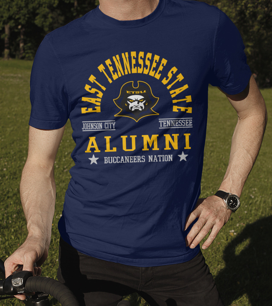 East Tennessee State Alumni Buccaneers Nation Johnson City Tennessee T-Shirt