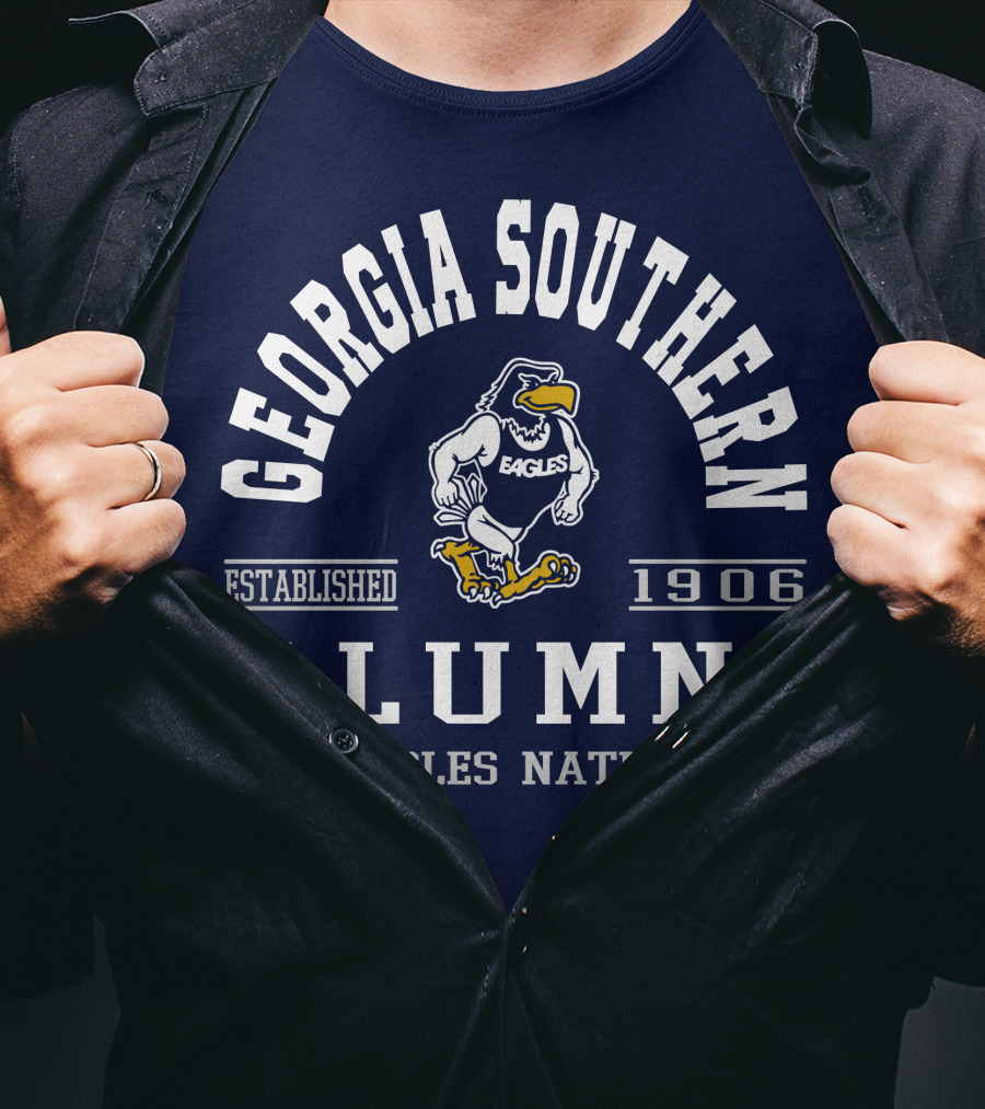 Georgia Southern Eagles Alumni Established 1906 Nation T-Shirt