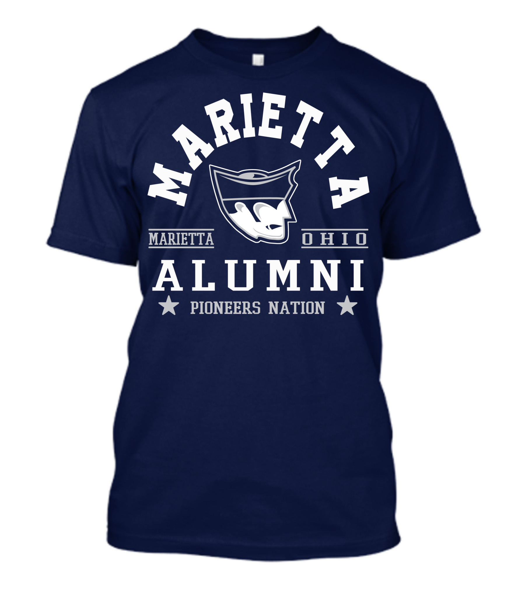 Marietta Ohio Alumni Pioneers Nation T-Shirt