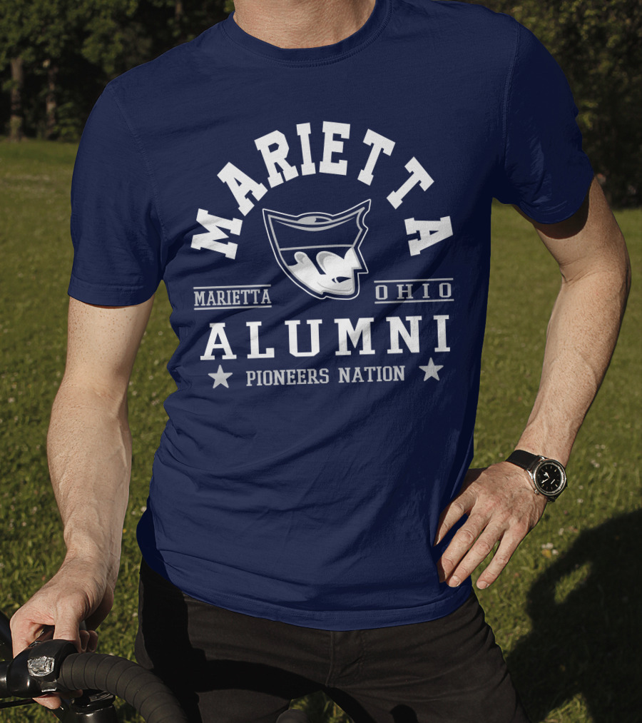 Marietta Ohio Alumni Pioneers Nation T-Shirt
