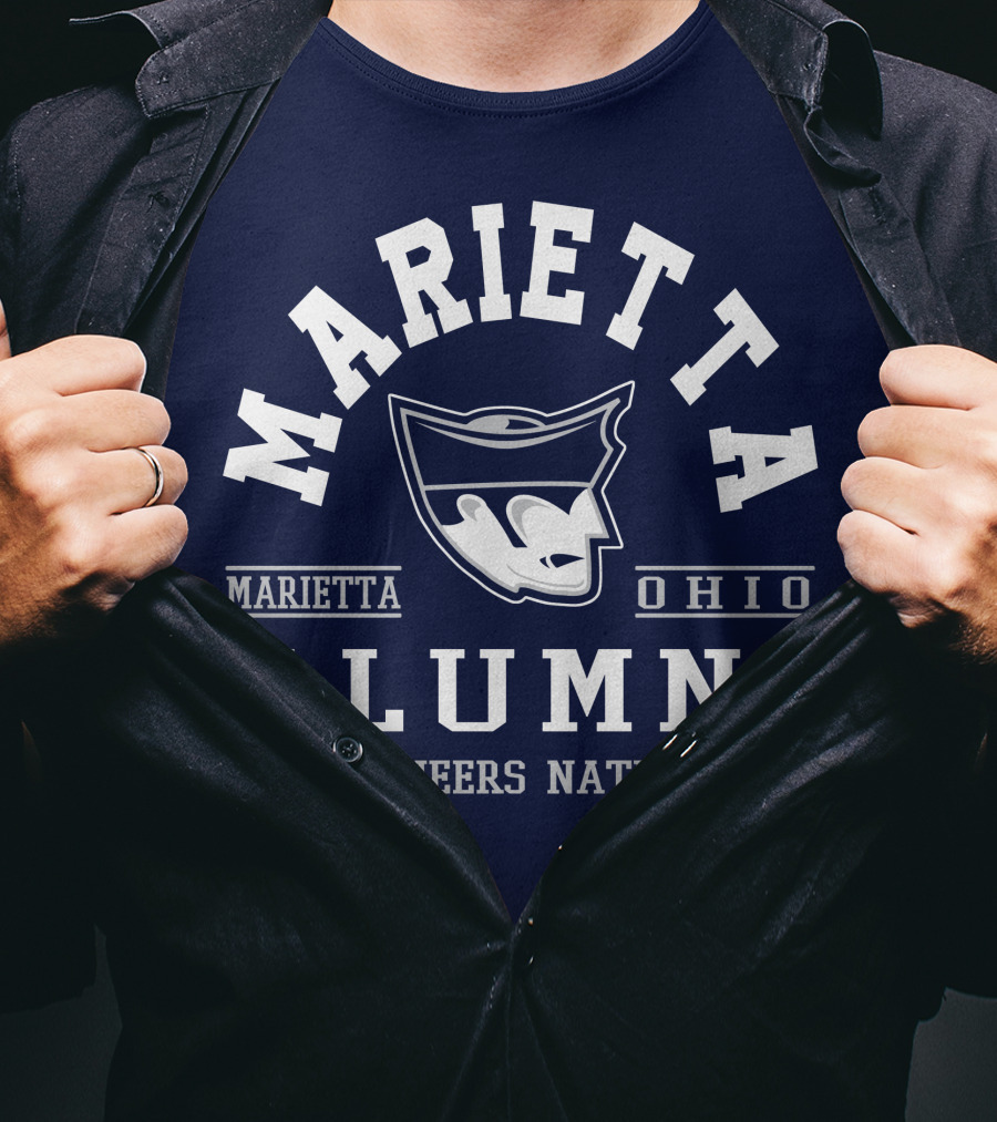 Marietta Ohio Alumni Pioneers Nation T-Shirt