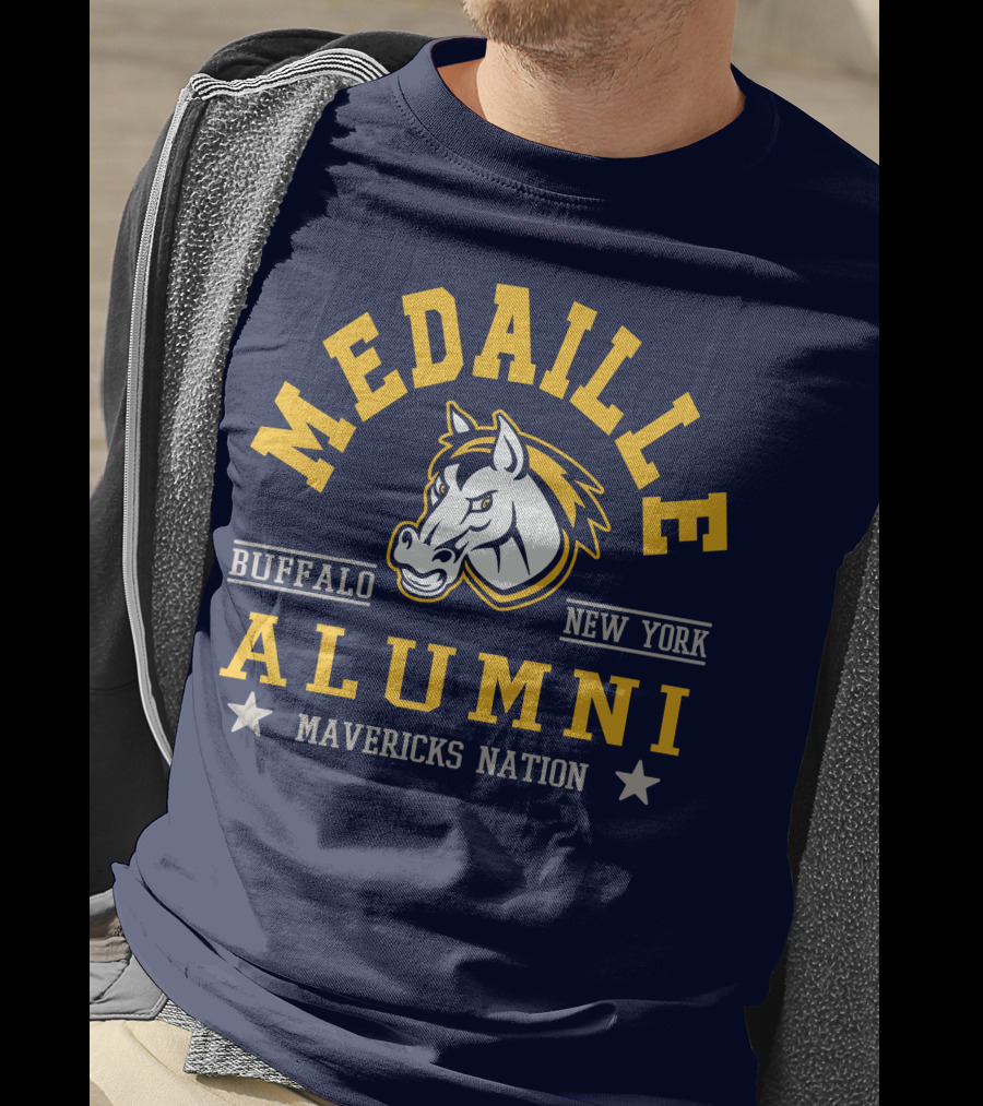 Medaille College Buffalo New York Alumni Mavericks Nation T-Shirt