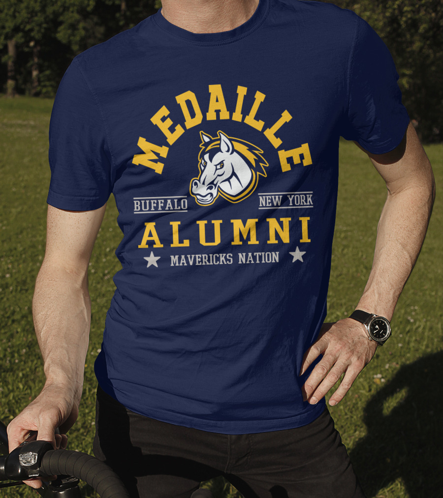 Medaille College Buffalo New York Alumni Mavericks Nation T-Shirt