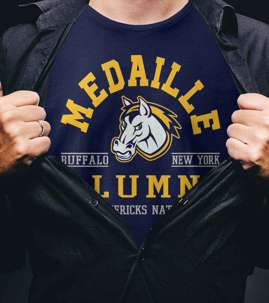 Medaille College Buffalo New York Alumni Mavericks Nation T-Shirt