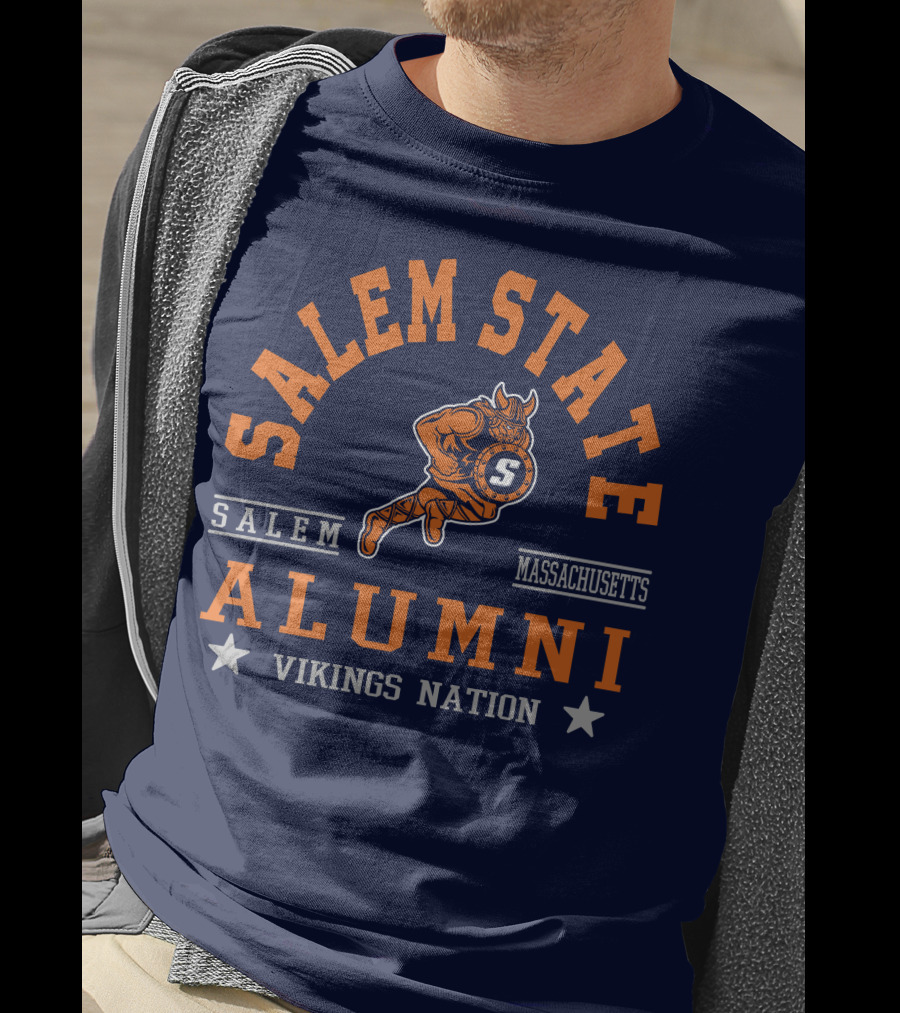 Salem State Massachusetts Alumni Vikings Nation T-Shirt