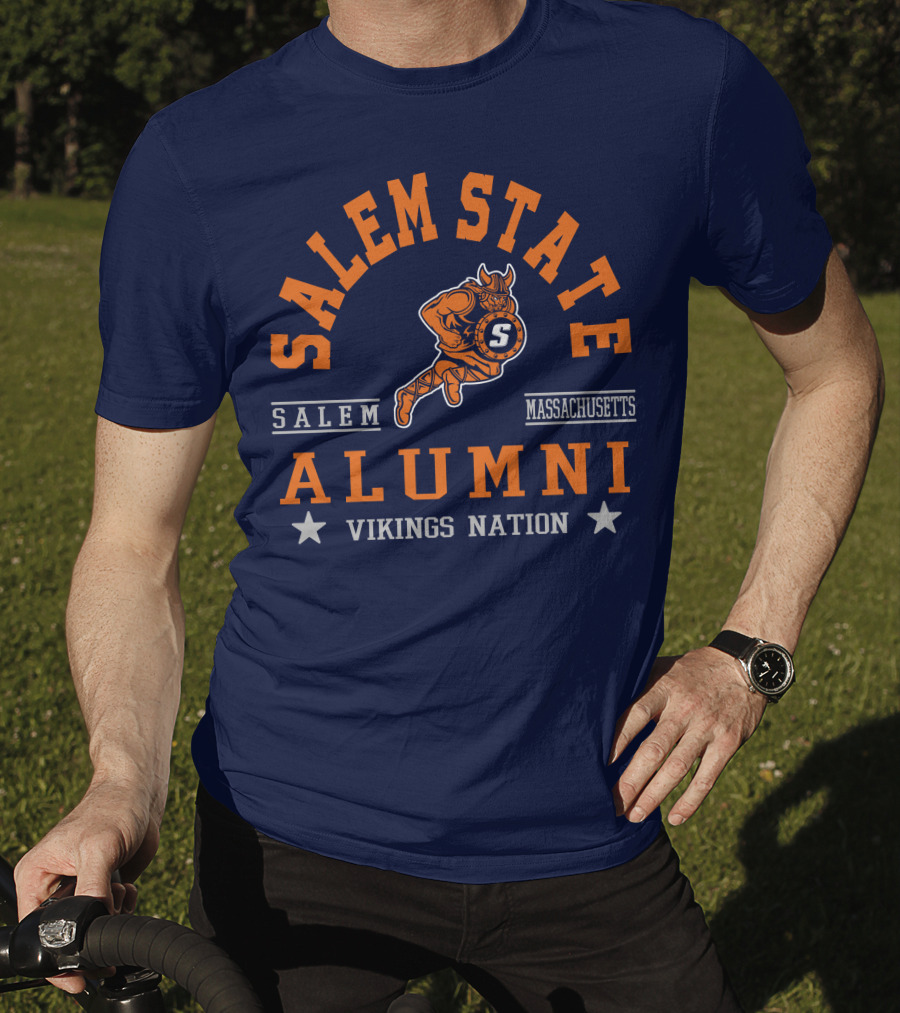 Salem State Massachusetts Alumni Vikings Nation T-Shirt