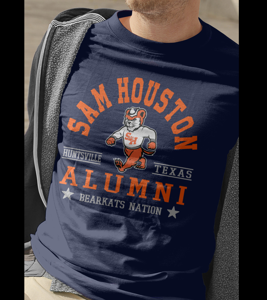 Sam Houston Alumni Bearkats Nation Huntsville Texas T-Shirt