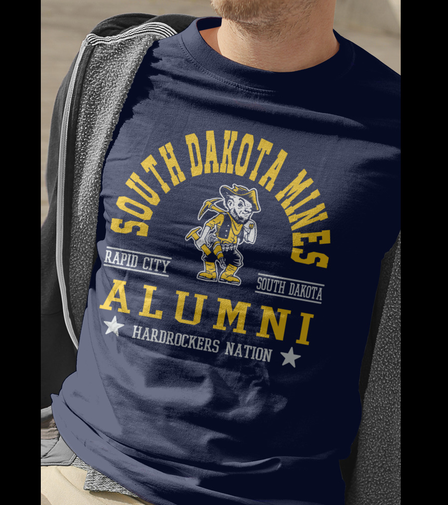 South Dakota Mines Rapid City Hardrockers Nation Alumni T-Shirt