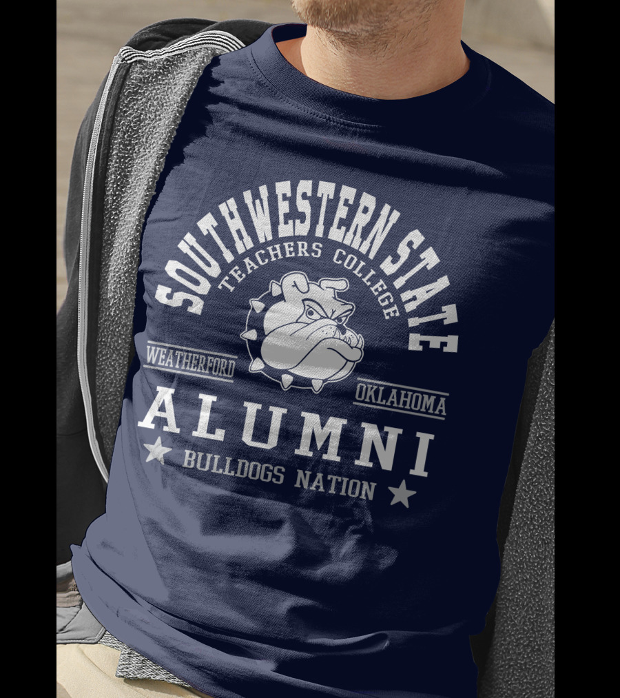 Southwestern State Teachers College Alumni Bulldogs Nation Weatherford Oklahoma T-Shirt