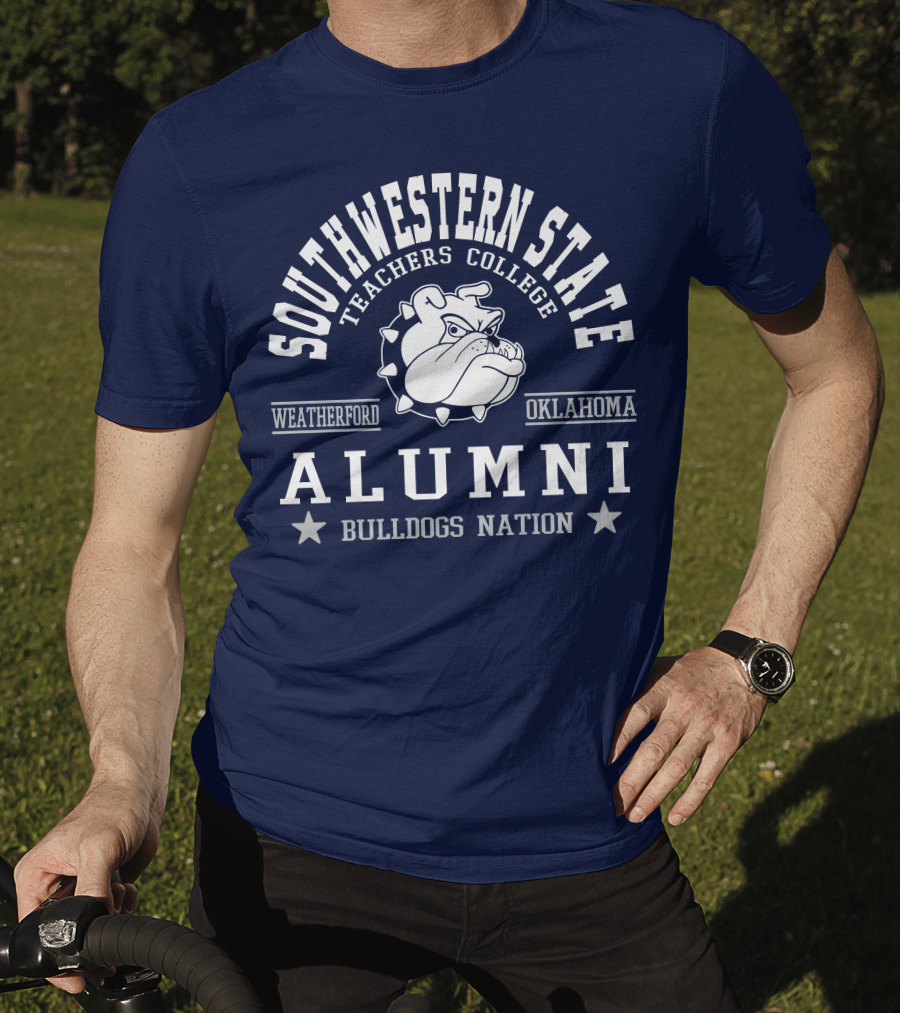 Southwestern State Teachers College Alumni Bulldogs Nation Weatherford Oklahoma T-Shirt