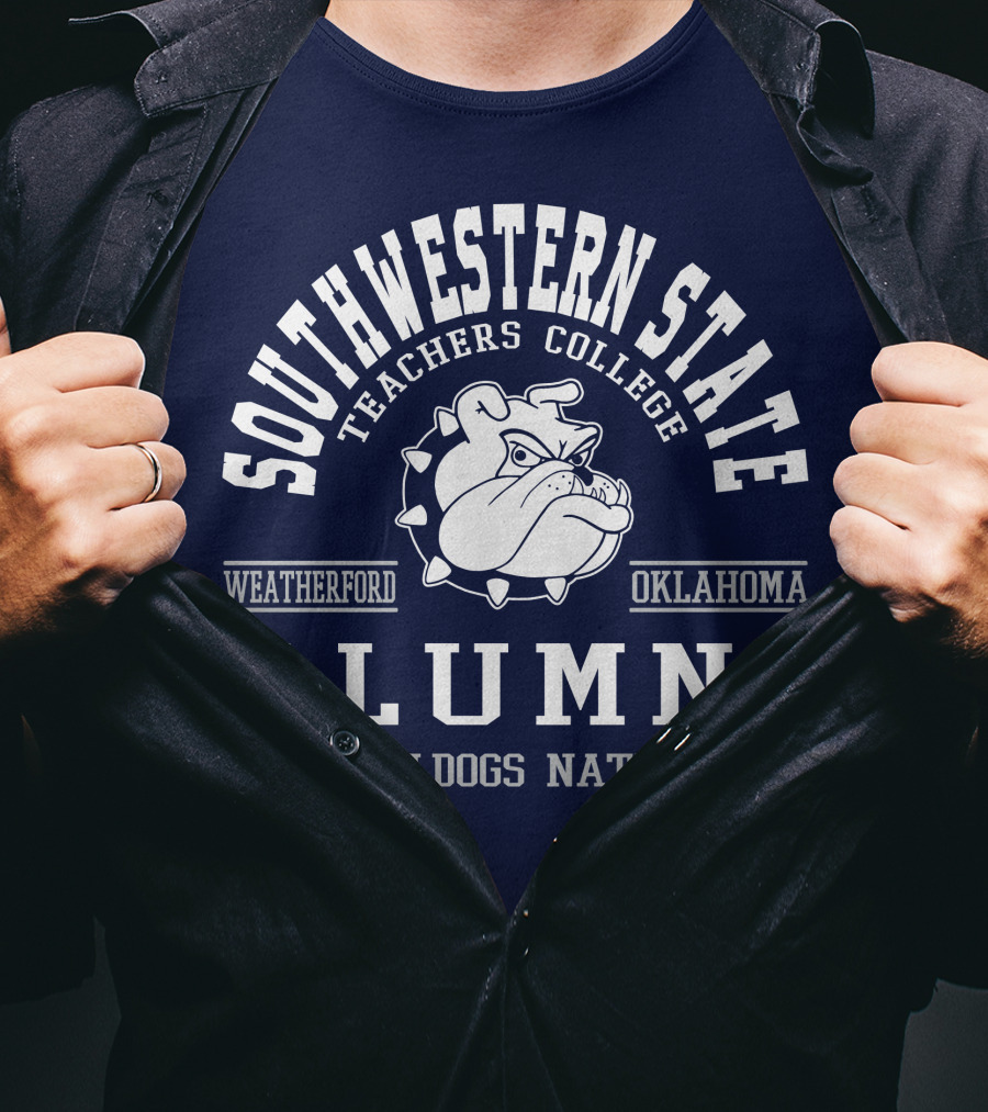 Southwestern State Teachers College Alumni Bulldogs Nation Weatherford Oklahoma T-Shirt