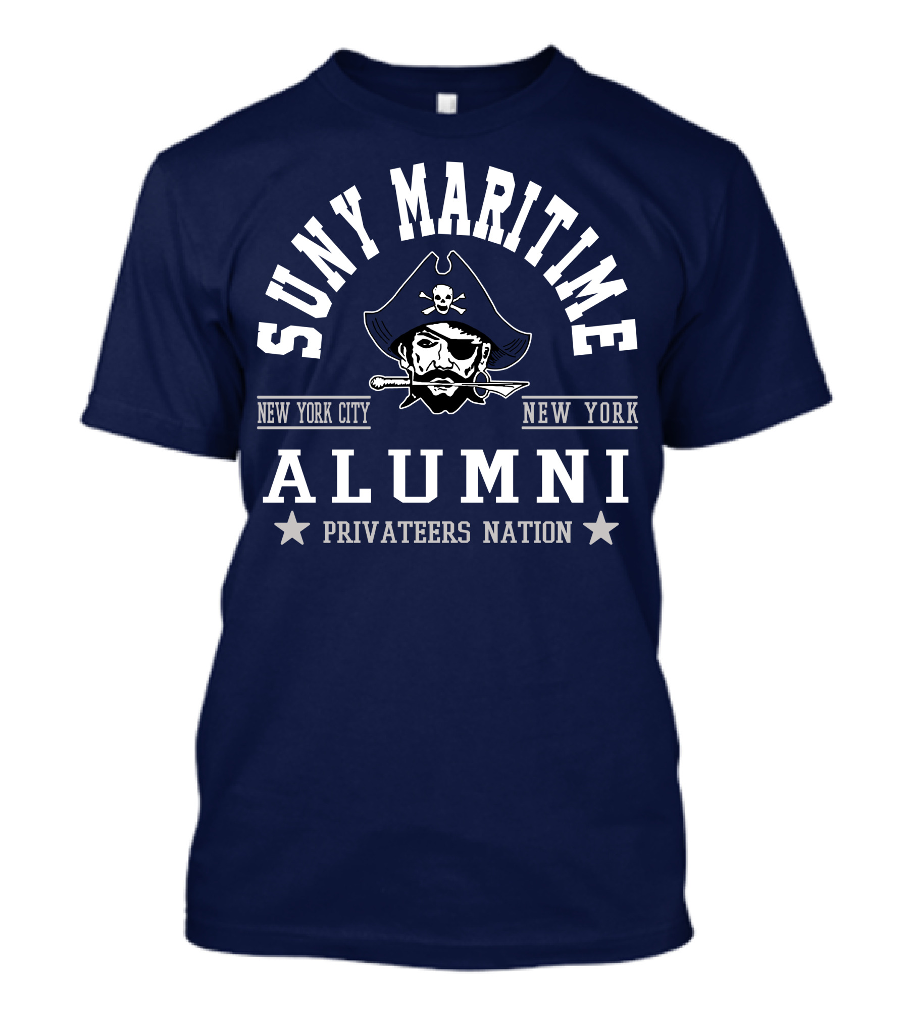 SUNY Maritime Alumni Privateers Nation New York City T-Shirt