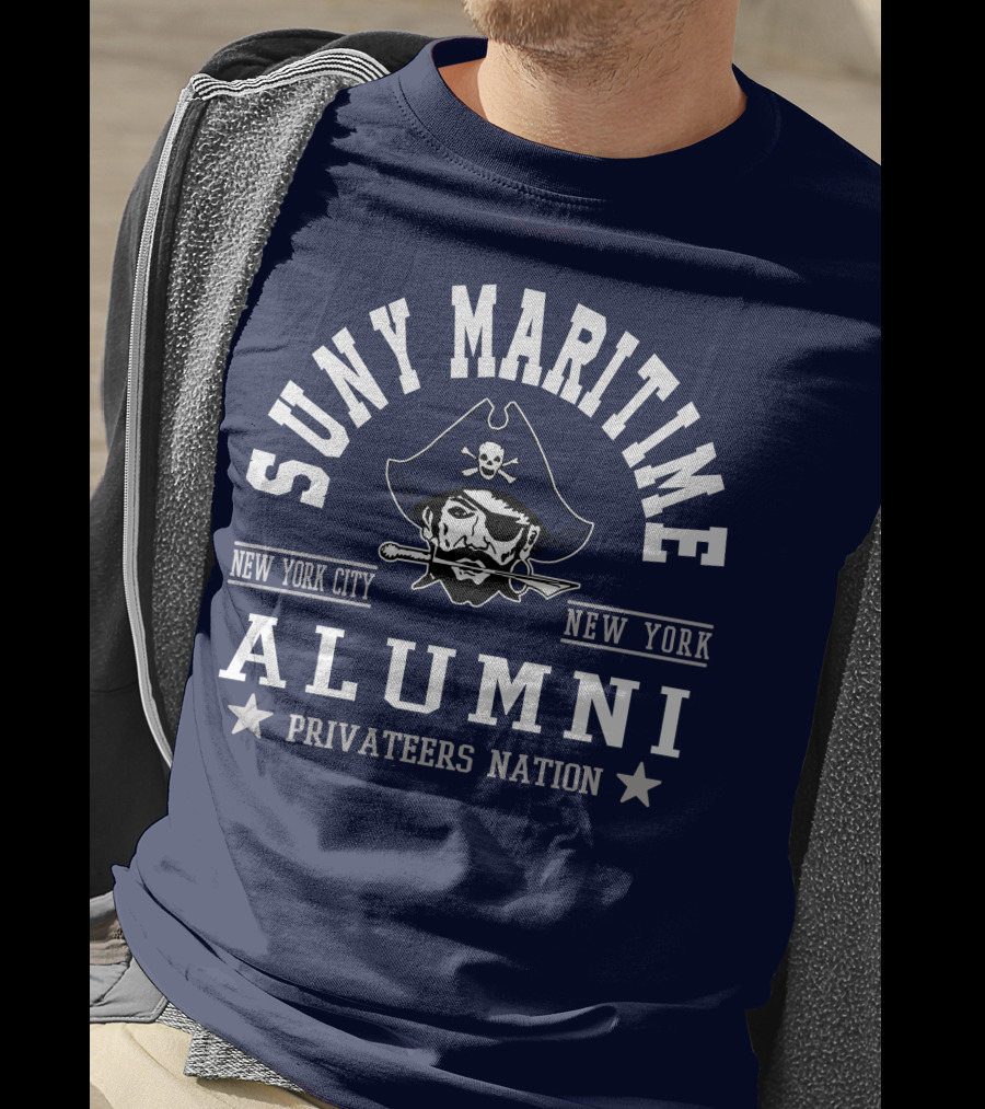 SUNY Maritime Alumni Privateers Nation New York City T-Shirt
