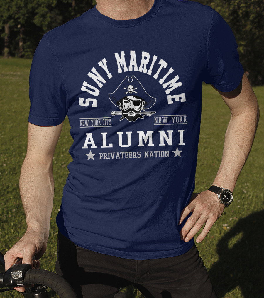 SUNY Maritime Alumni Privateers Nation New York City T-Shirt