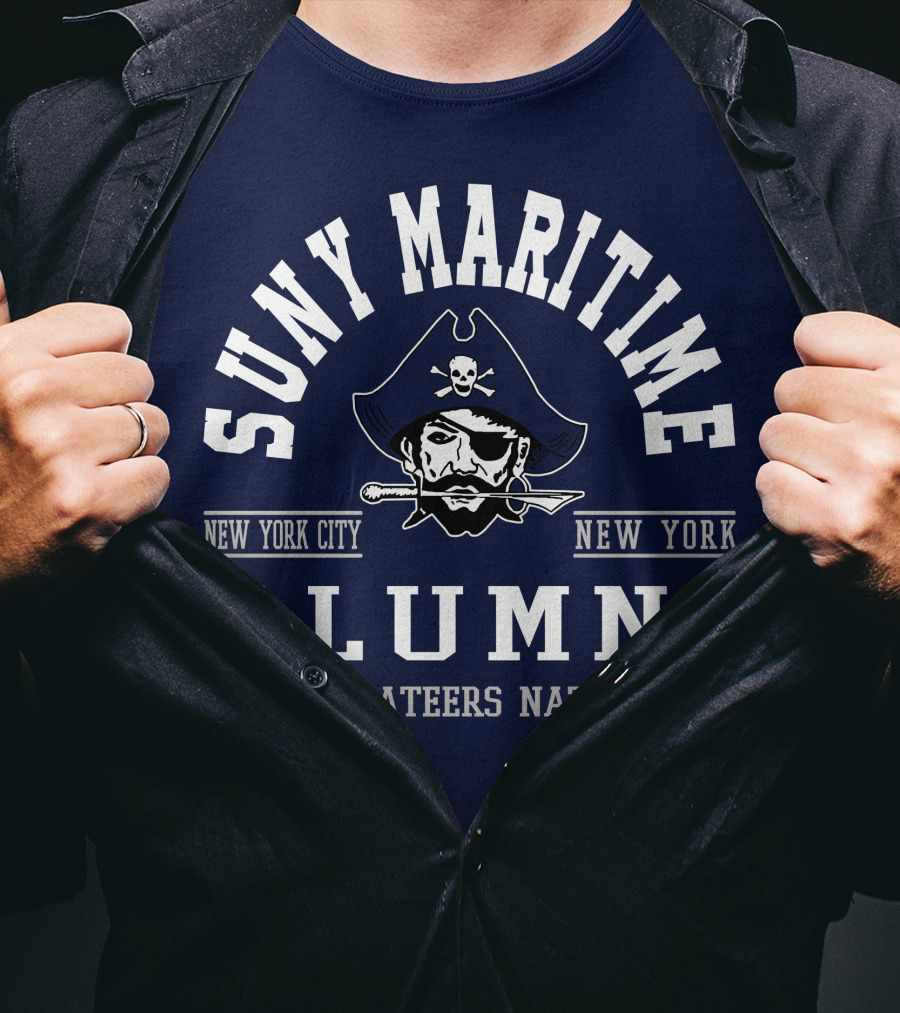 SUNY Maritime Alumni Privateers Nation New York City T-Shirt