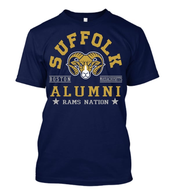 Suffolk Alumni Rams Nation Boston Massachusetts T-Shirt